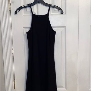 Brandy Melville Black High Kneck Dress
